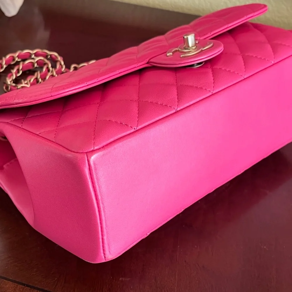 Chanel Pink Medium Chic Flap Bag